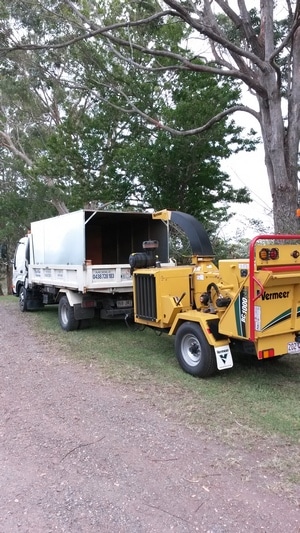 Service Truck — Tree removals Sunshine Coast in Yandina QLD