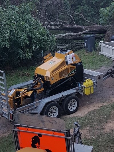 Service truck — Tree removals Sunshine Coast in Yandina QLD